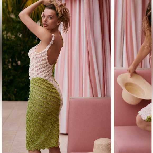 NWT Selva Negra Zuma Dress Limoncello Lace - Picture 6 of 10